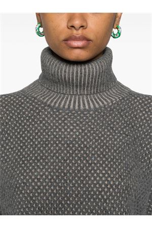 Grey wool blend sweater FABIANA FILIPPI | MAD214F385I0328185